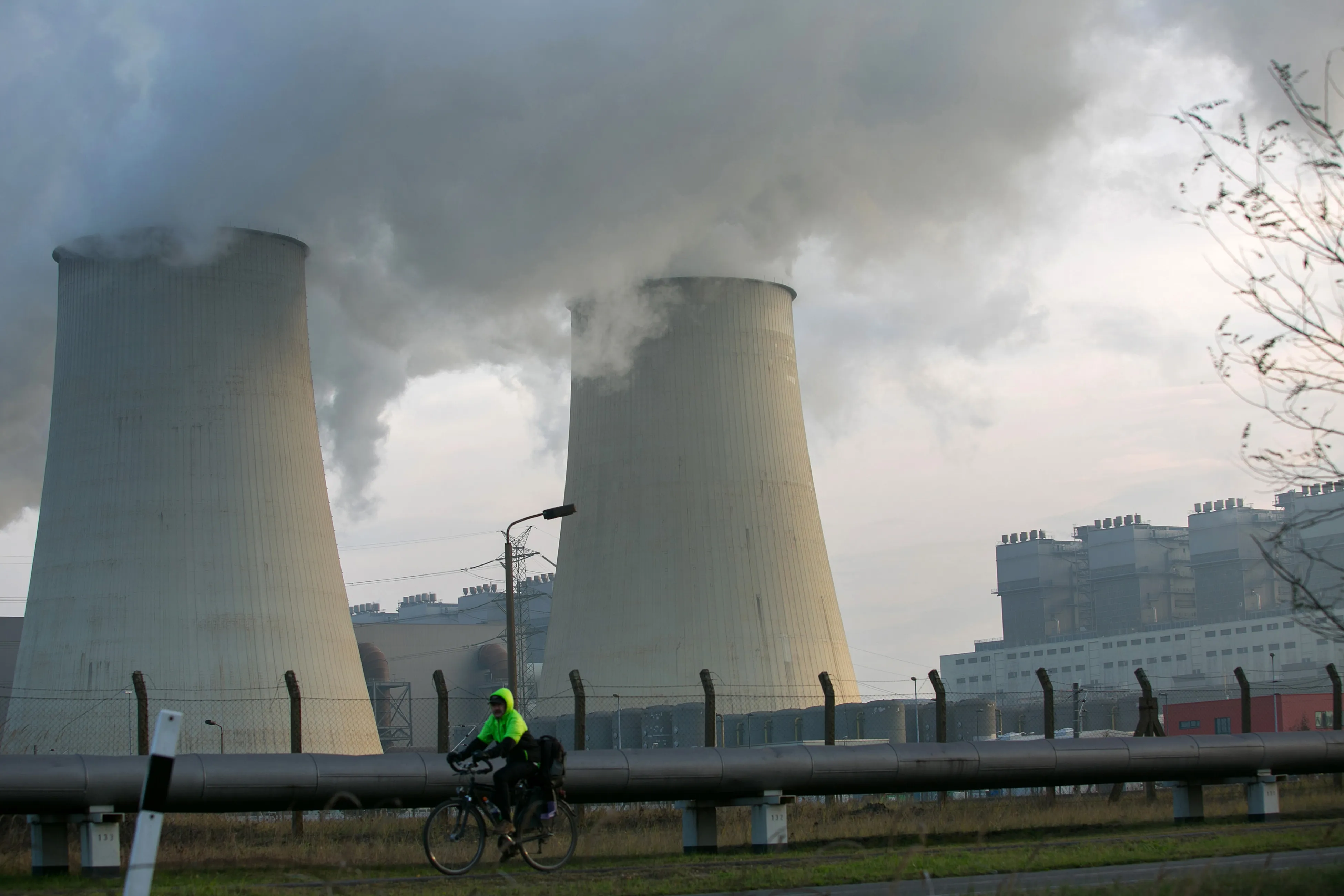 Vattenfall Jänschwalde lignite power station, Jänschwalde, Germany, in April 2014. Photo: Krisztian Bocsi
