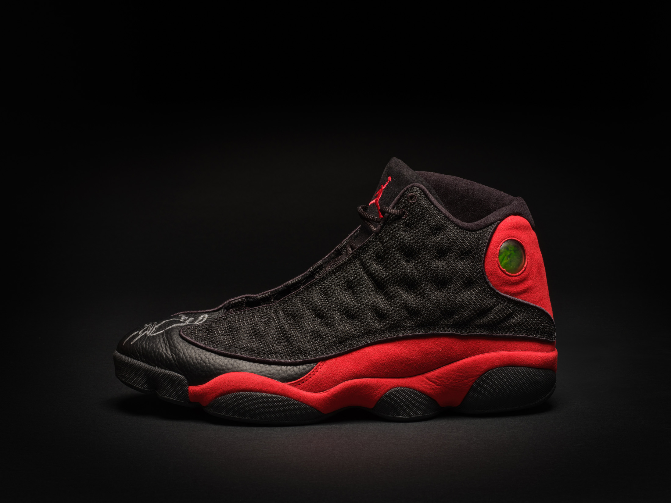 Supreme x Air Jordan 13 Red Black Shoes, Sneaker
