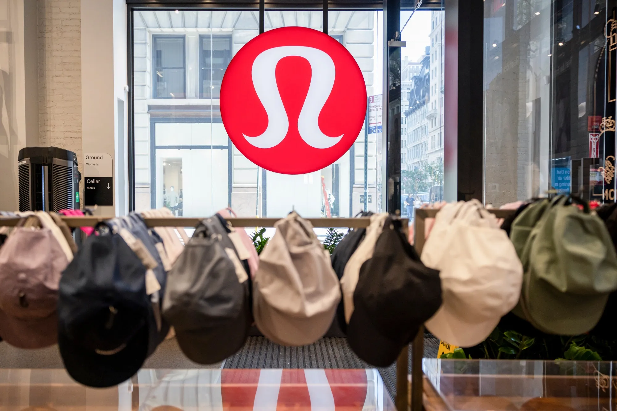 A Lululemon store in New York.