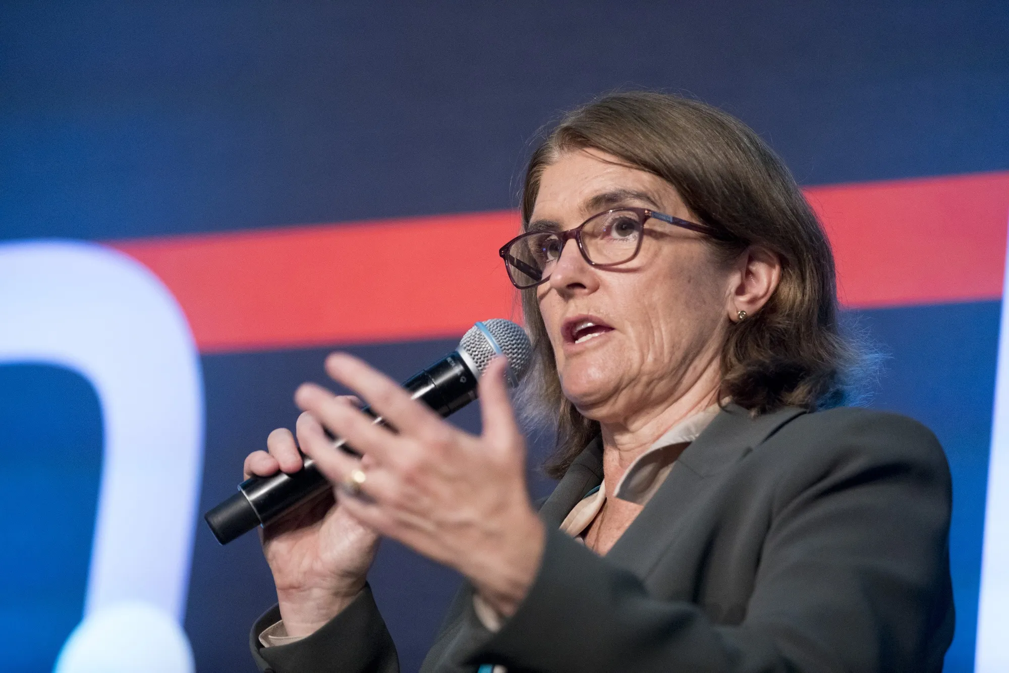 Michele Bullock, governor of the Reserve Bank of Australia, at the AusPayNet Summit in Sydney, Australia, on&nbsp;Dec. 12, 2023.&nbsp;