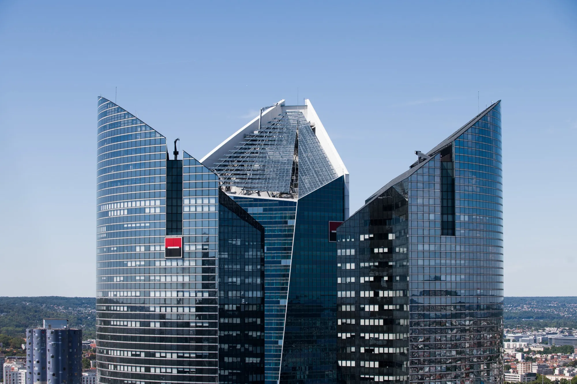 Commuters in La Defense as France Economy Gets Into Recovery Stride  