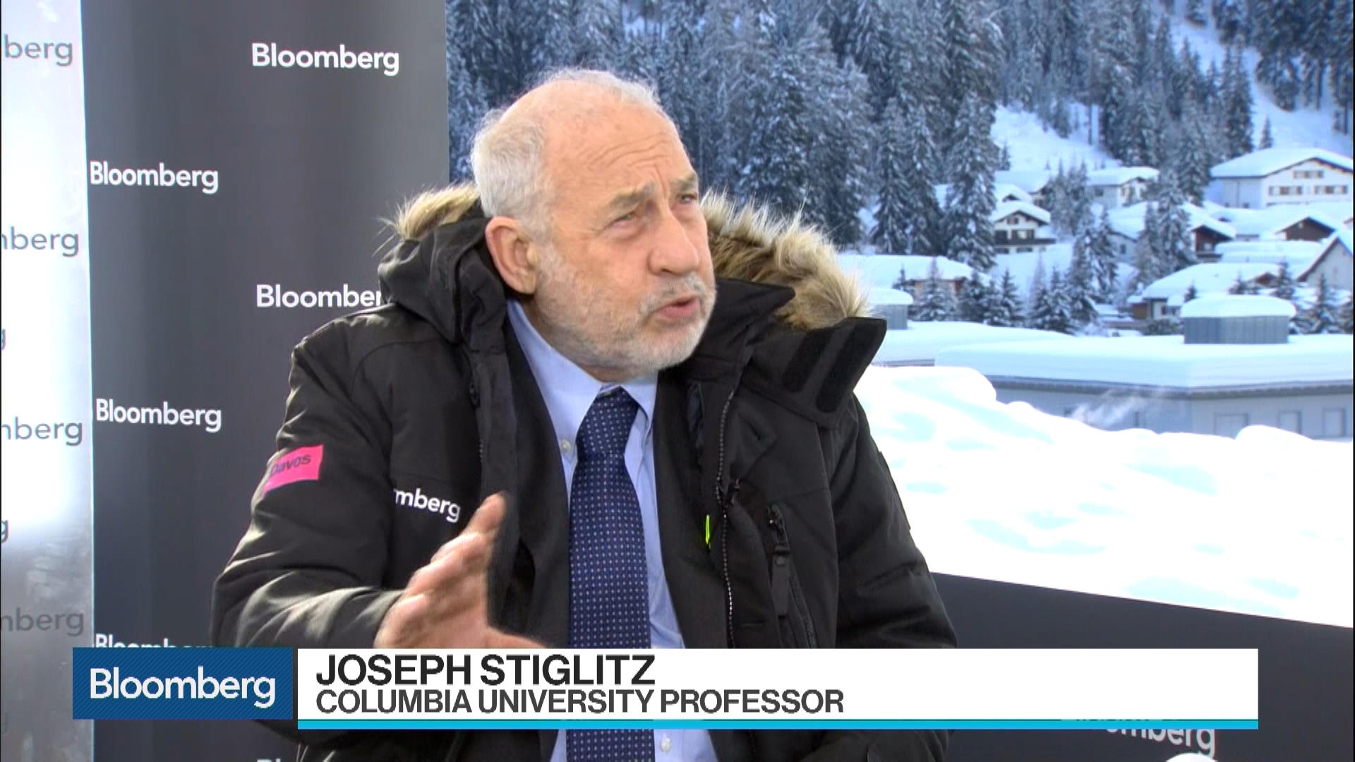 Stiglitz Says Tariffs Are Bad for Global Economy, U.S. Jobs
