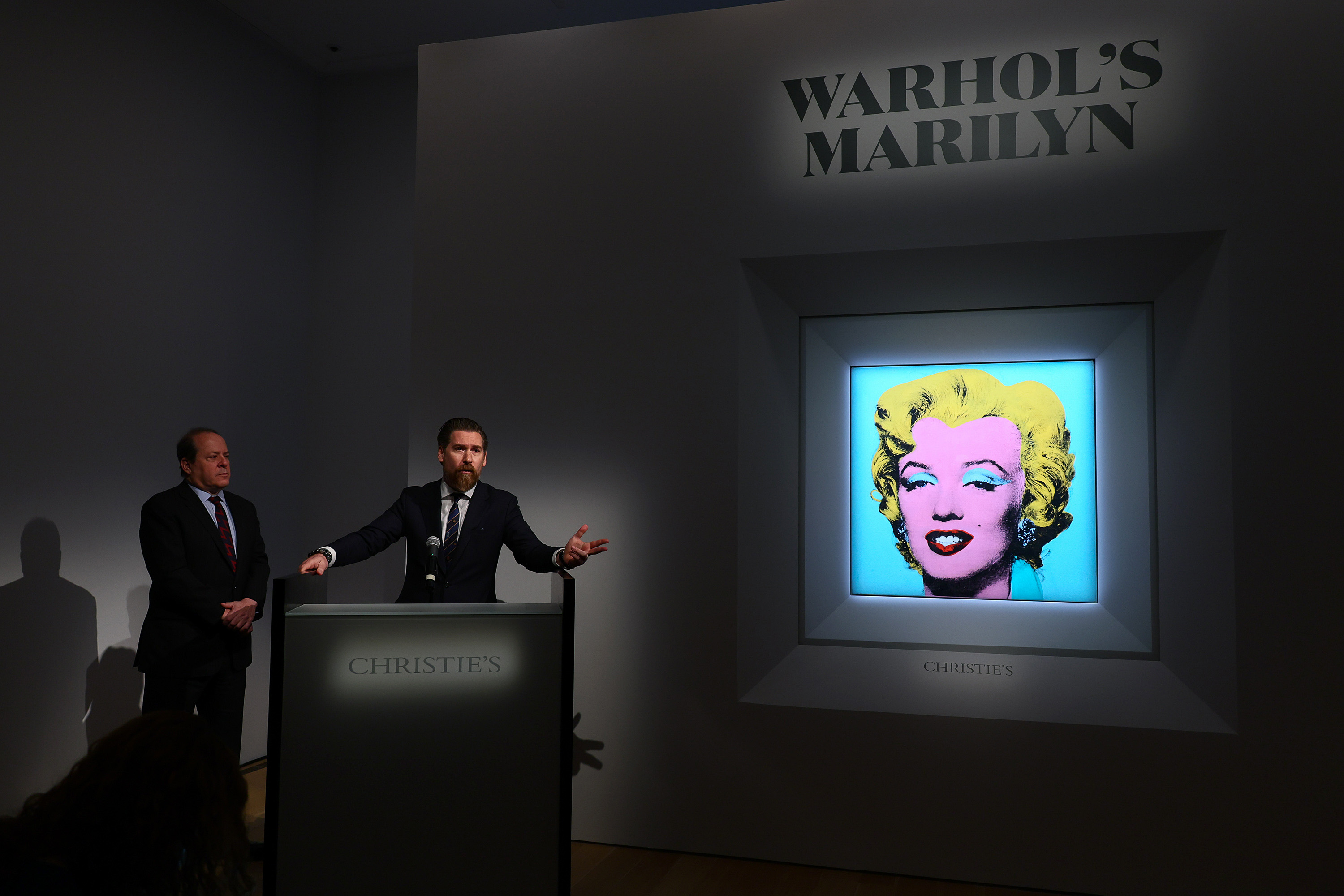 Andy Warhol’s Shot Sage Blue Marilyn from 1964 was the most expensive artwork to sell in 2022.