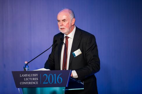 Central Bank Of Austria Governor Ewald Nowotny And Other Key Speakers At Hungarian Central Bank Conference