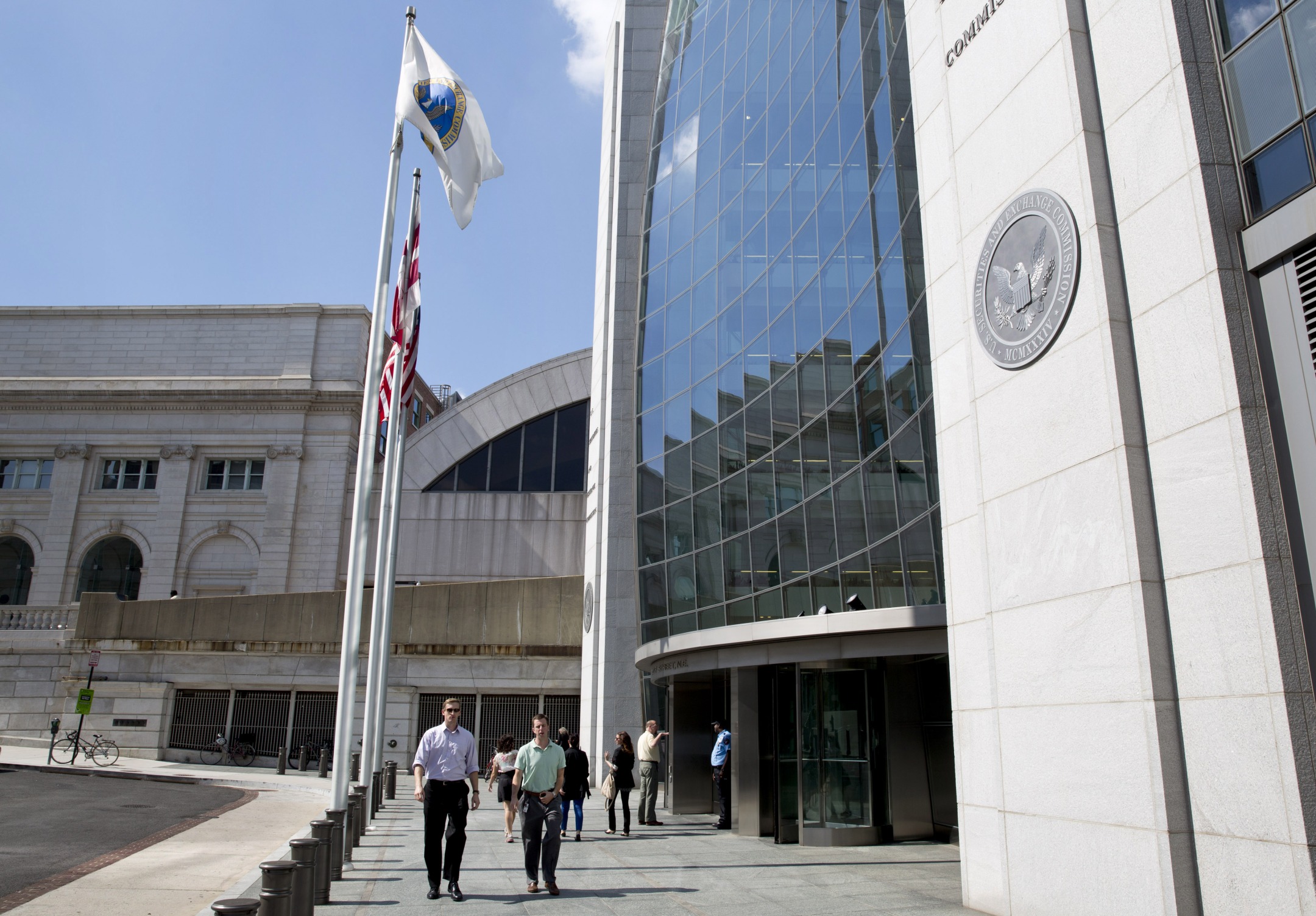 The Securities and Exchange Commission headquarters in Washington, D.C.