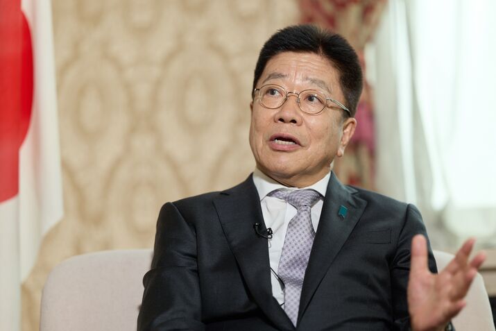 Japan Finance Minister Katsunobu Kato