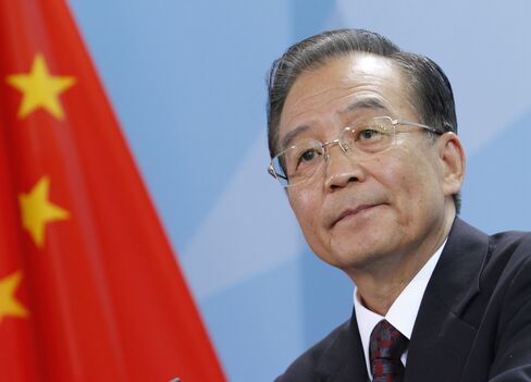 China Premier Wen Jiabao