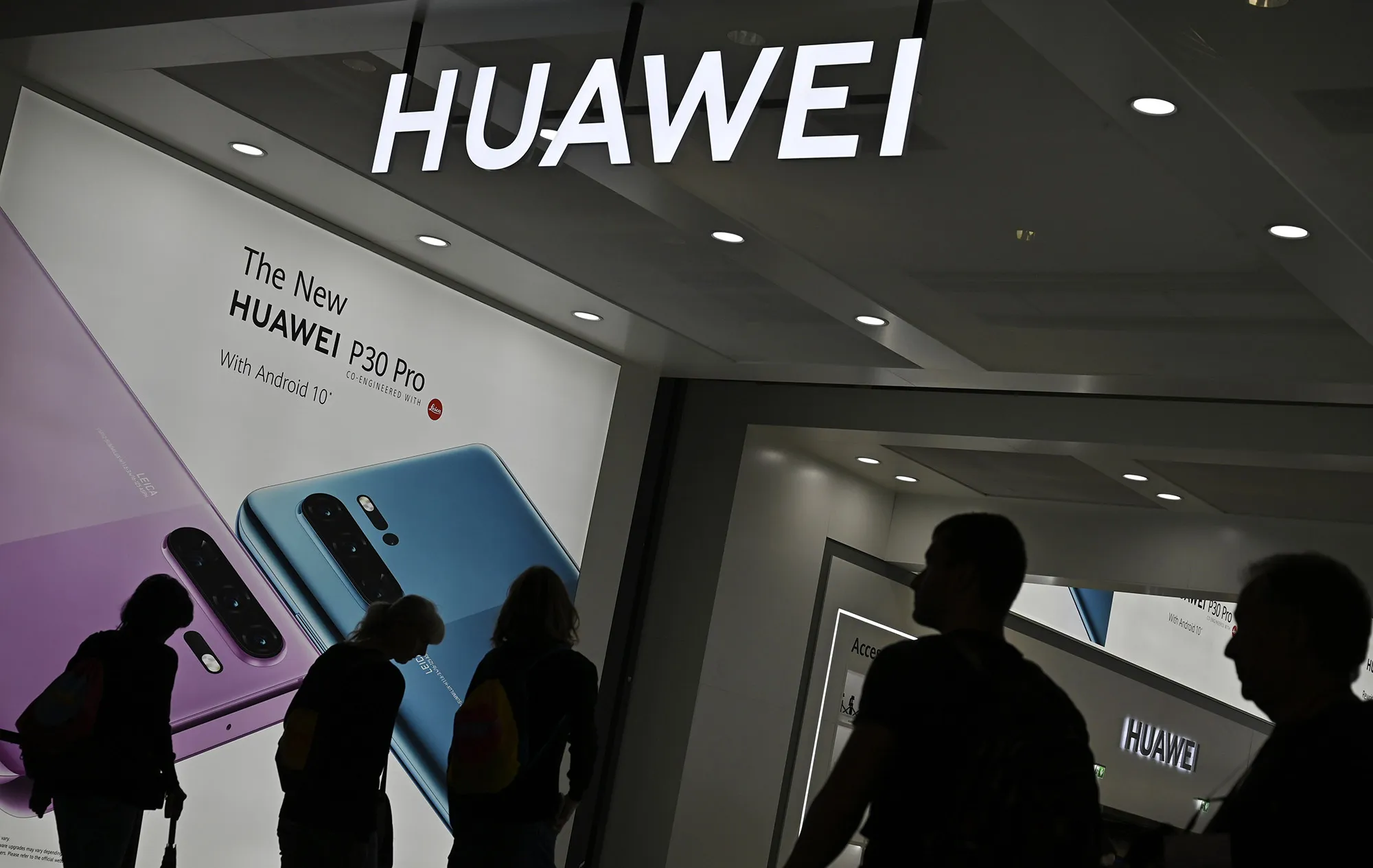 A Huawei booth at the international electronics and innovation fair IFA in Berlin on Sept.&nbsp;6.&nbsp;