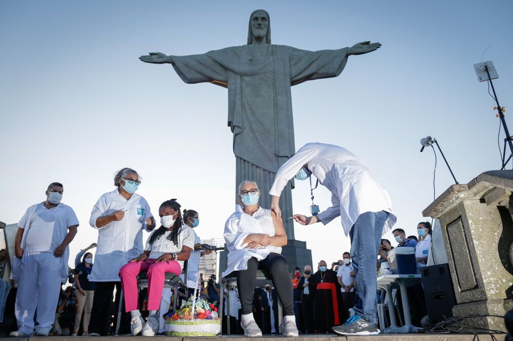 Rio Becomes Latest Brazilian City To Adopt Vaccine Passports Bloomberg