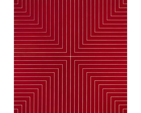Frank Stella, Delaware Crossing, 1961