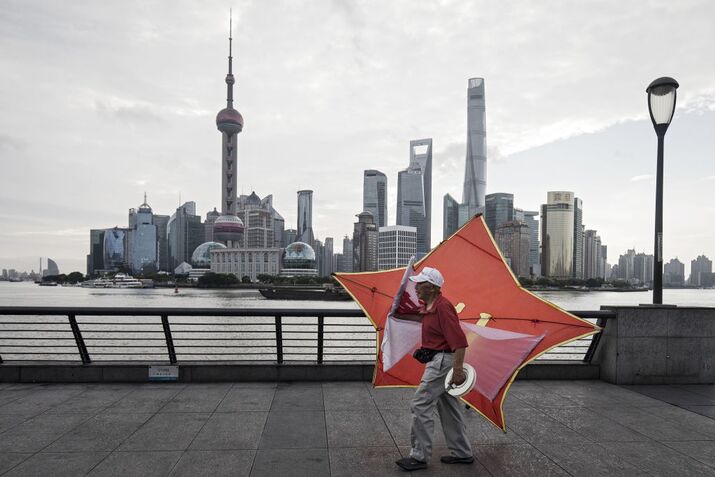 General Views of Pudong as PBOC Cash Withdrawals Seen Denting Sentiment