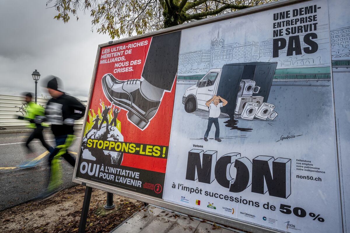 
                            Billionaire Haven Switzerland Set to Reject 50% Inheritance Tax