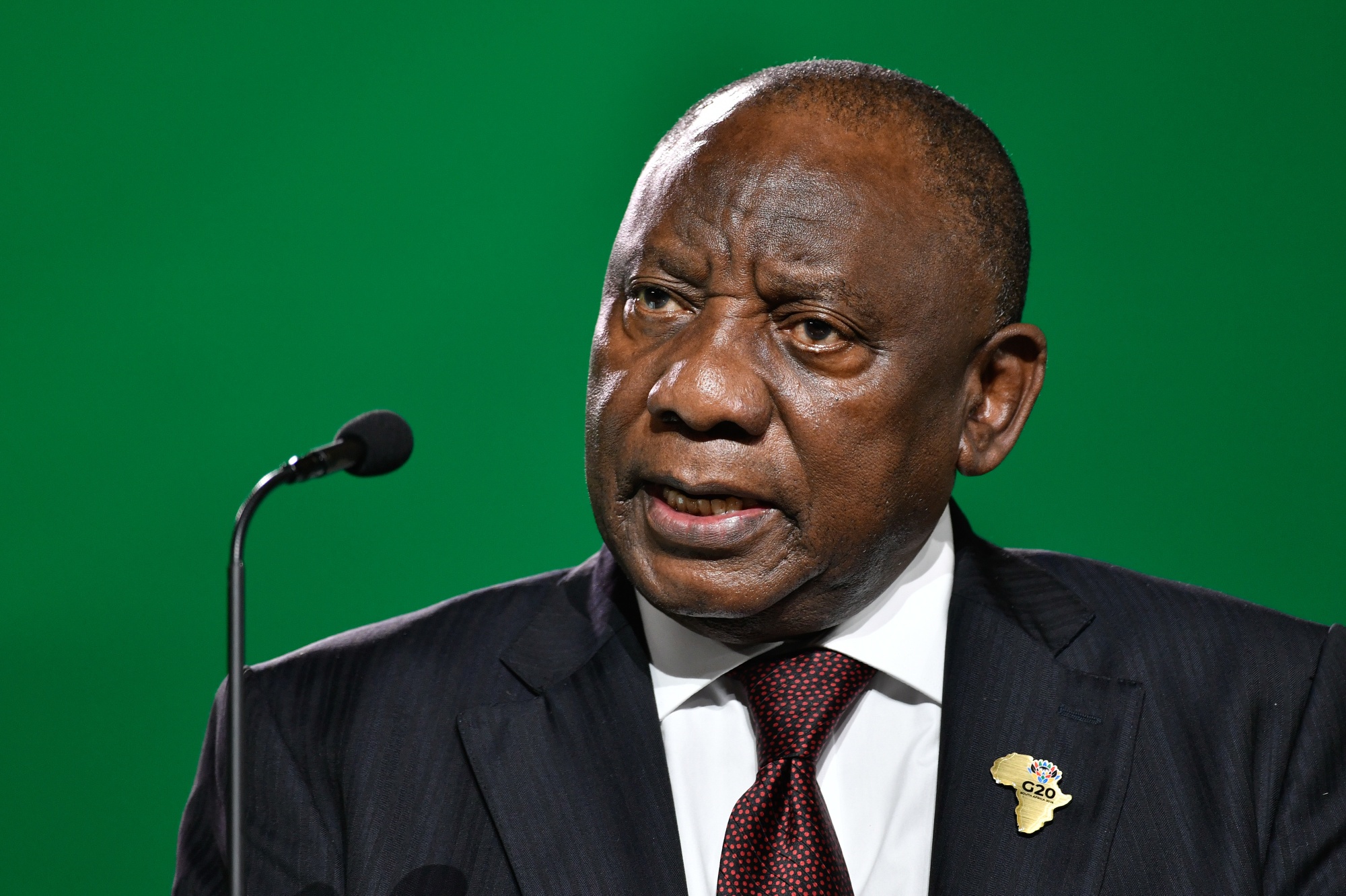 South Africa's President Cyril Ramaphosa