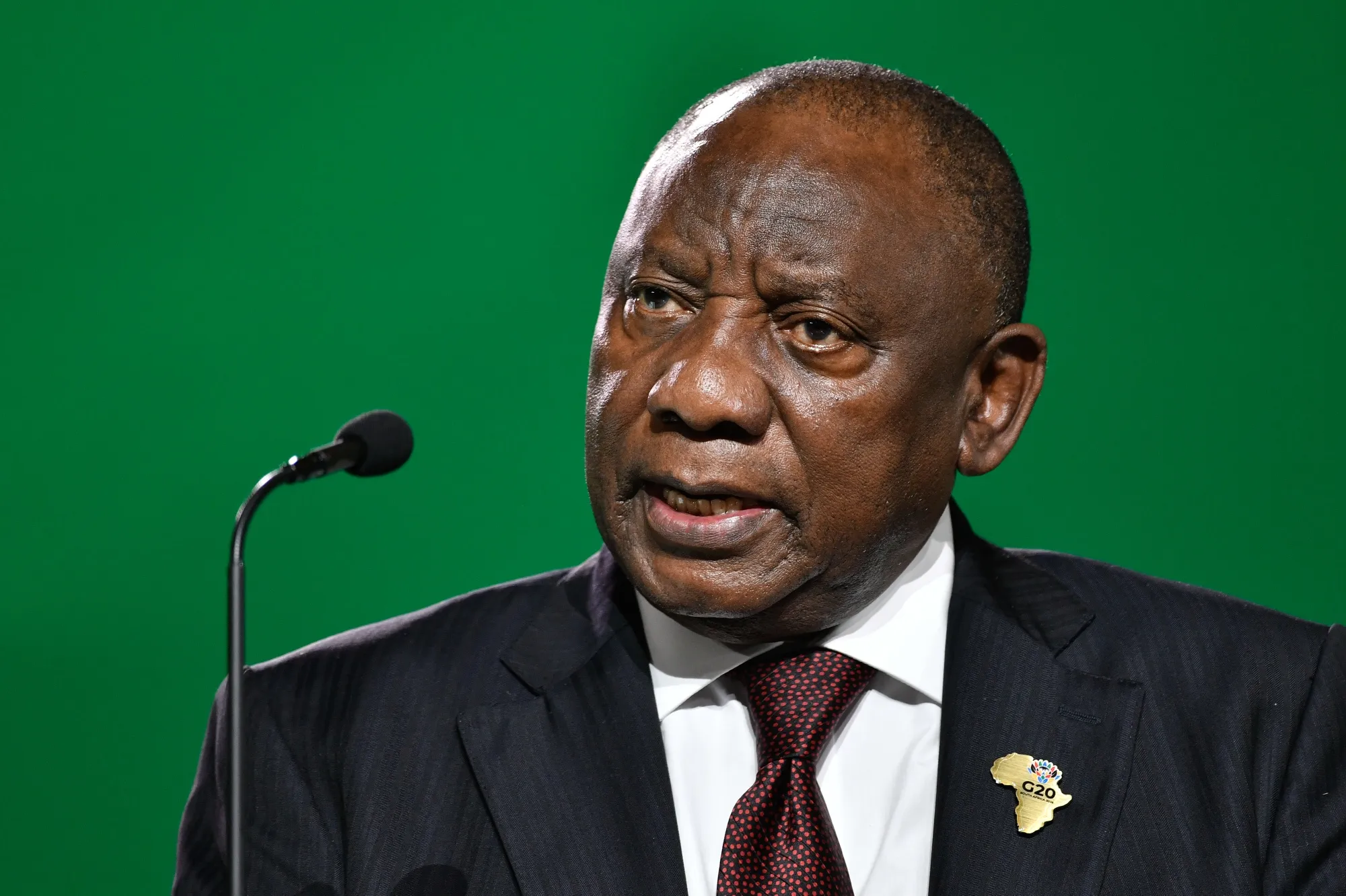 South Africa's President&nbsp;Cyril Ramaphosa