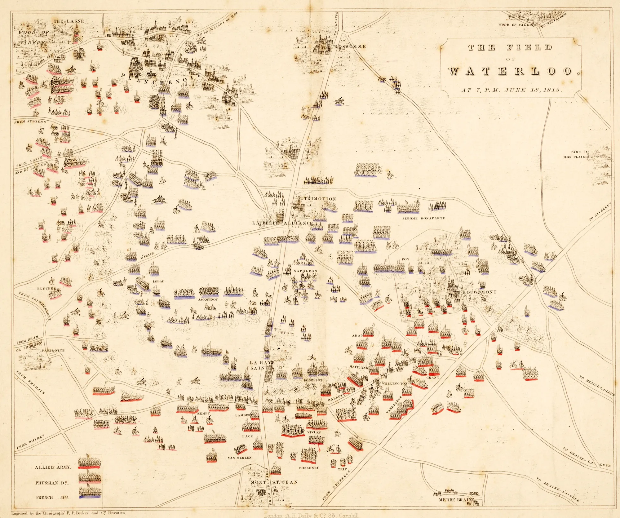 Waterloo was a close-run thing, 1815.