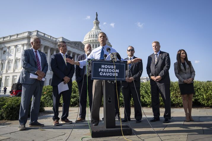 House Freedom Caucus Speaks On Democratic Agenda