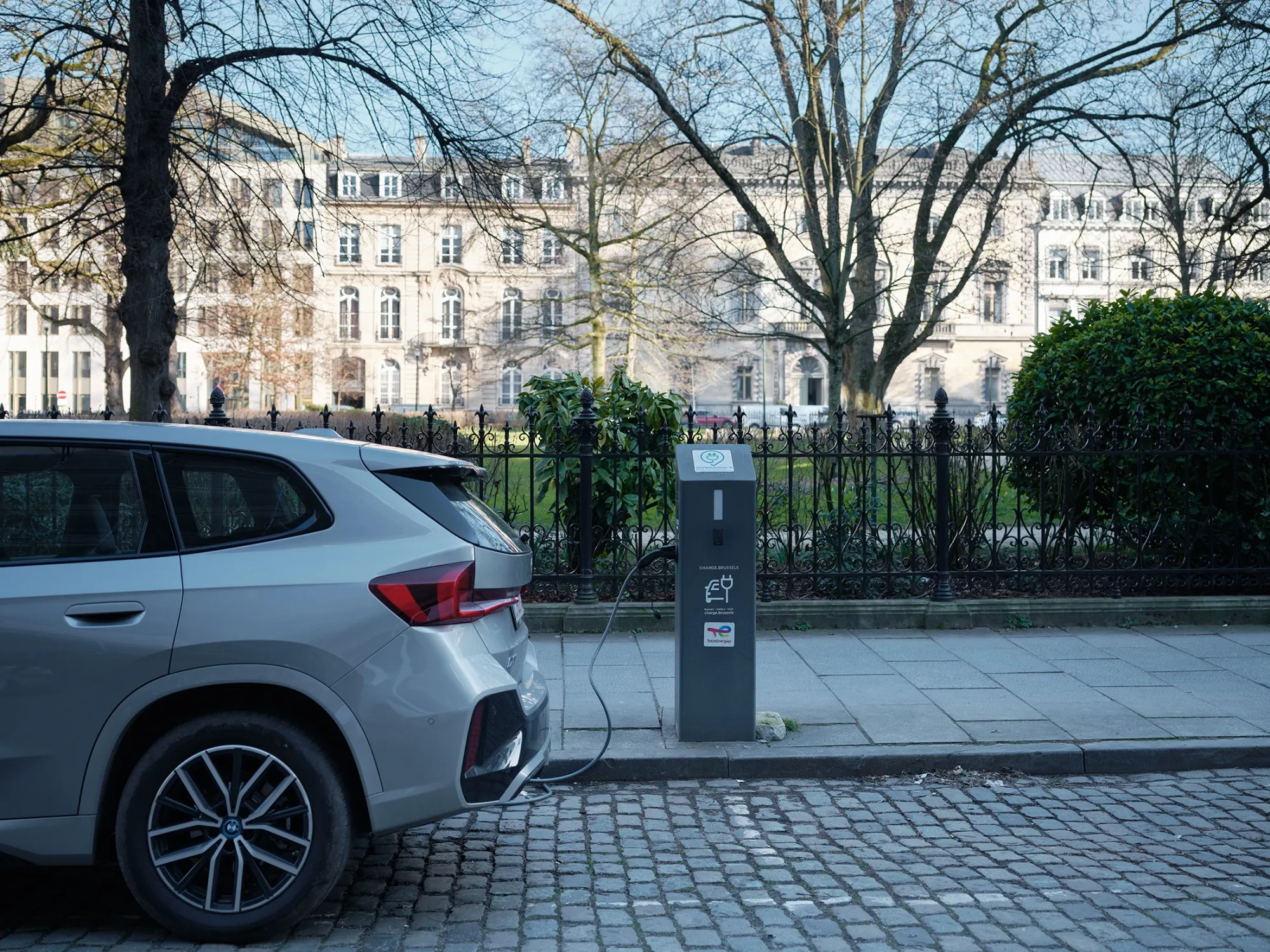 Charging station in Brussels