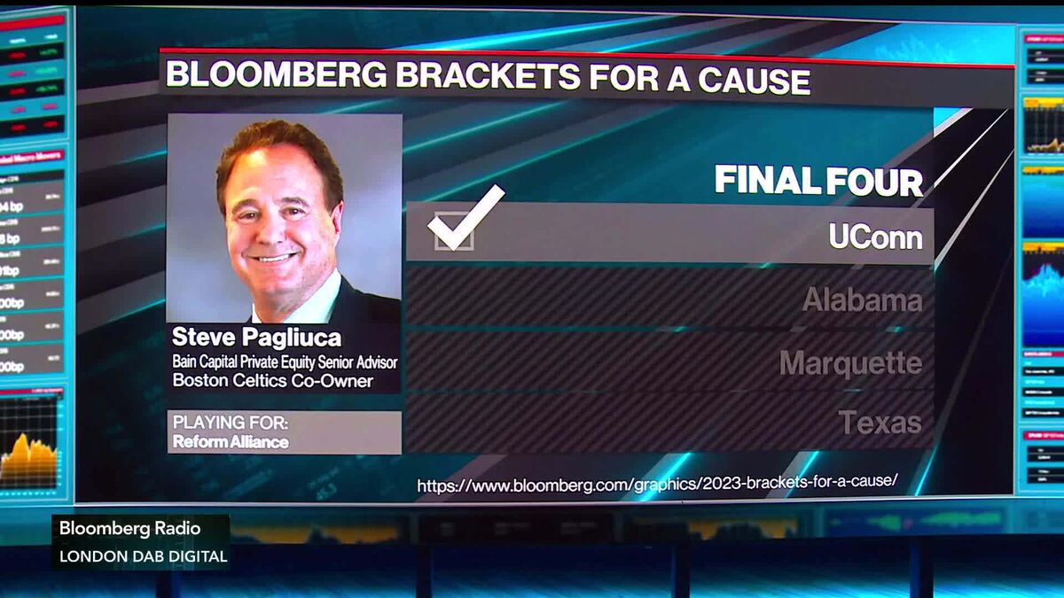 Watch Bain's Pagliuca Wins the NCAA Brackets for a Cause - Bloomberg