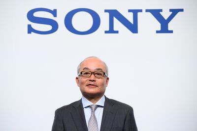 Sony Group Incoming CEO Hiroki Totoki Presents Earnings