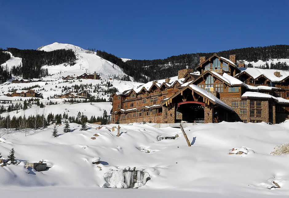 The Yellowstone Club near Big Sky, Montana