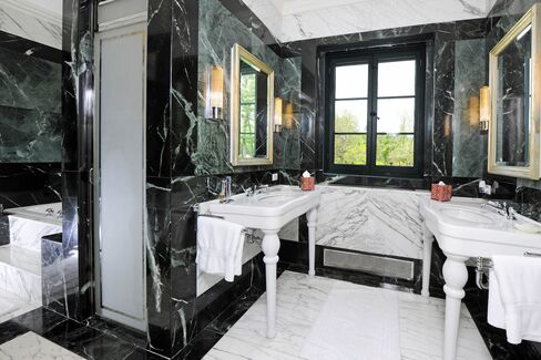 One of the house's seven bathrooms.