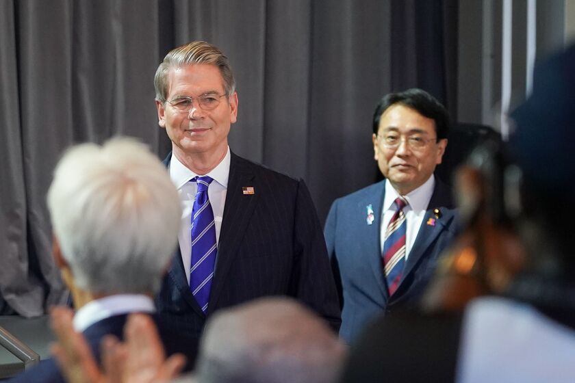 U.S. Treasury Secretary Scott Bessent Visits World Expo In Osaka
