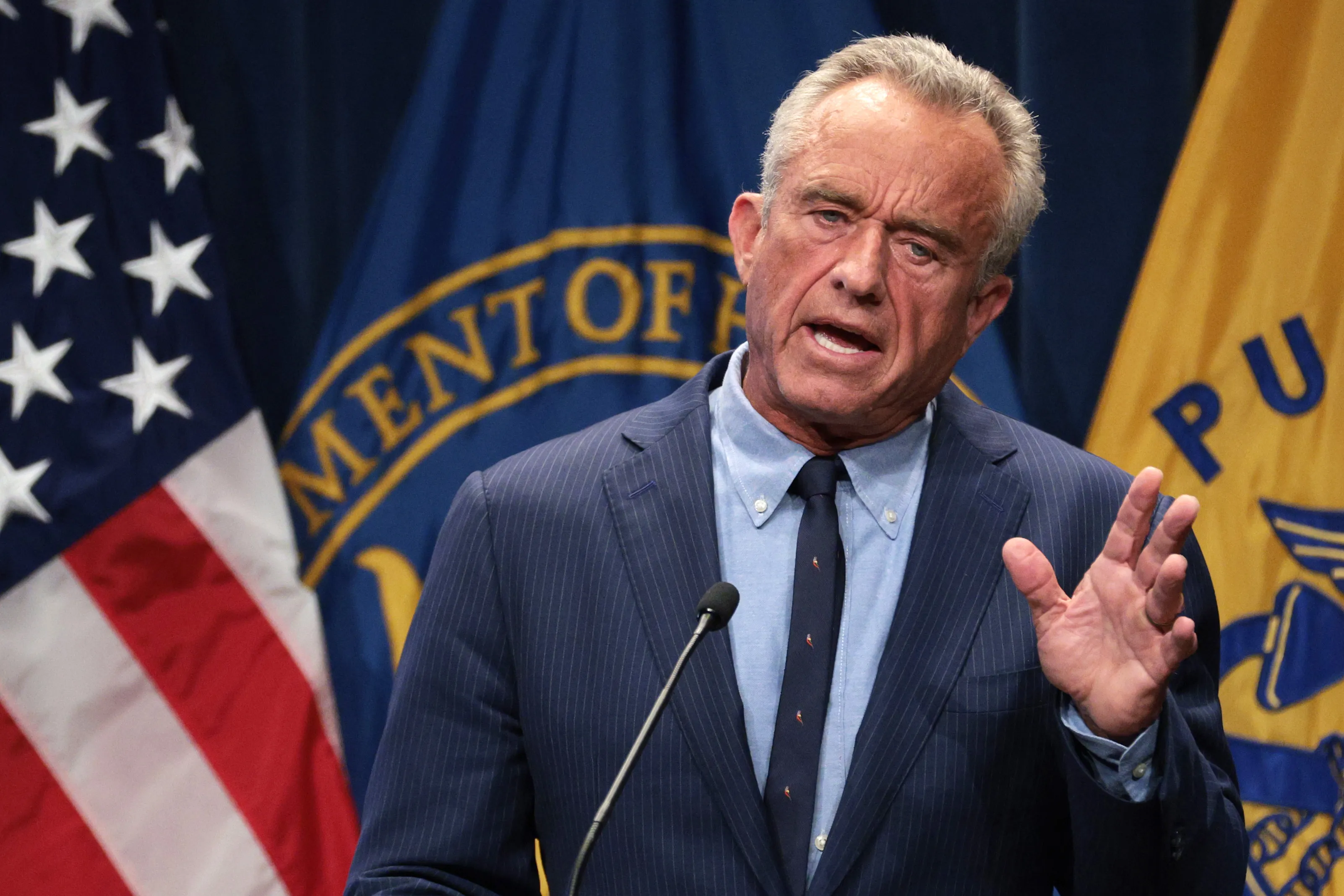 US Secretary of Health and Human Services Robert F. Kennedy Jr.