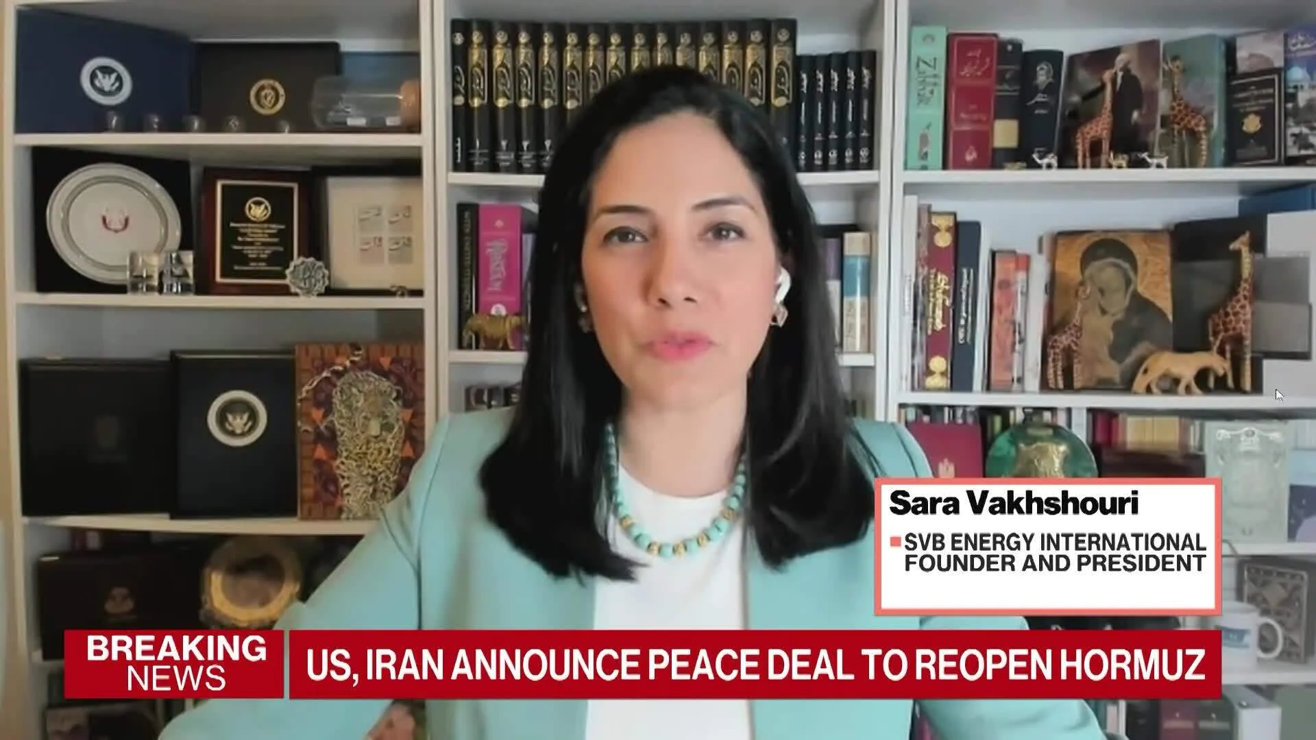 bloomberg.com - Watch SVB Energy's Vakhshouri on the Outlook for Oil Prices