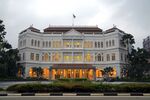 The renowned Raffles Hotel, operated by Accor SA, in Singapore.