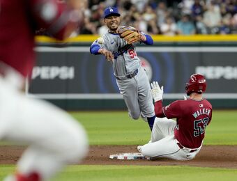 relates to Rookie Andy Pages has 3 RBIs to continue hot start as Dodgers beat Diamondbacks 8-4