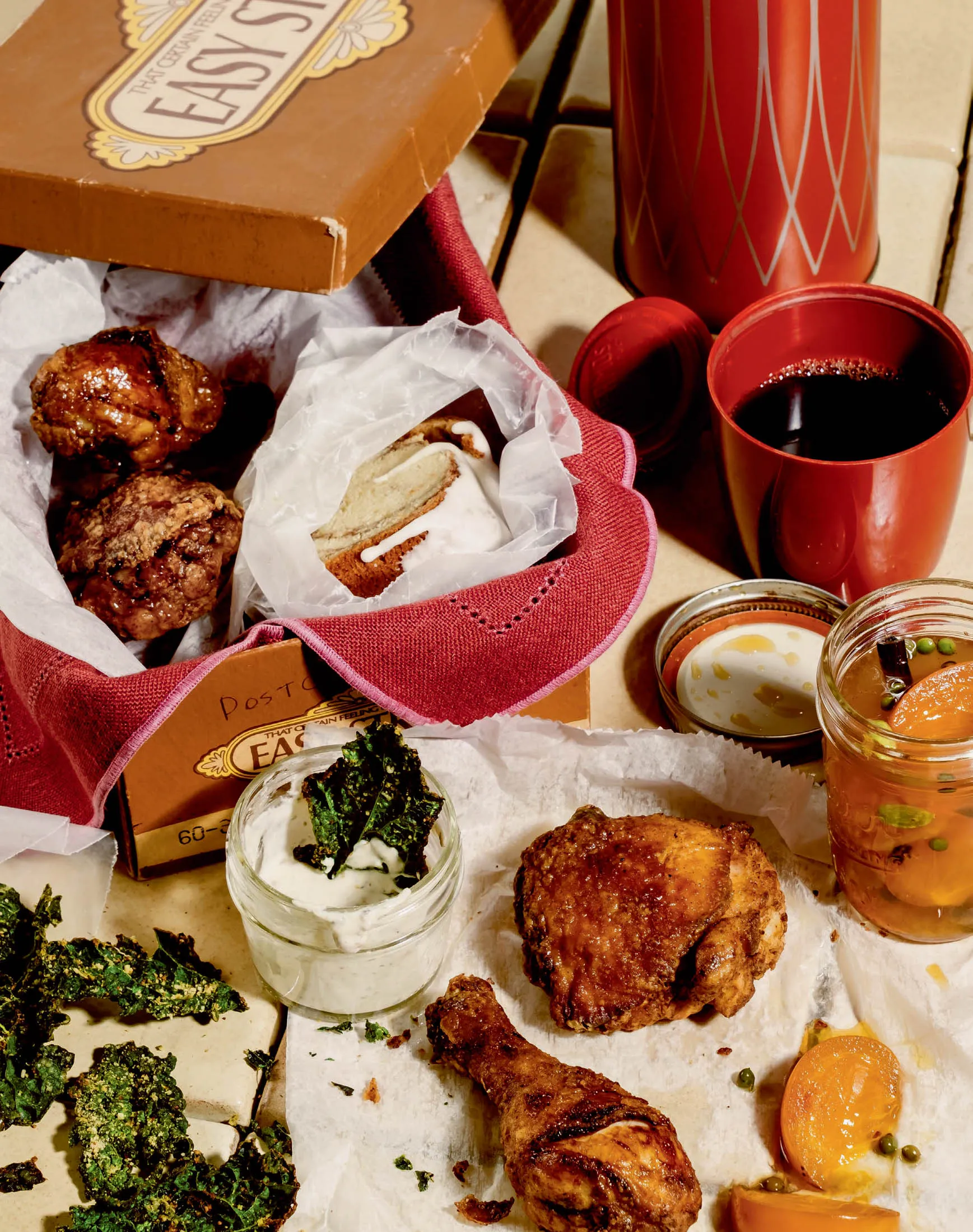 A Late Fall Shoebox Lunch.