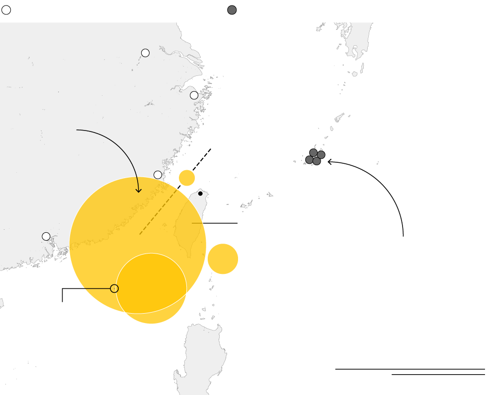 米中軍事衝突 台湾の離島から始まるリスク 中国の 危険なゲーム Bloomberg