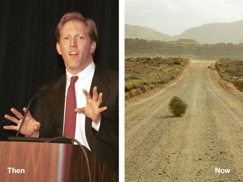 L-R: Henry Blodget, 2000; Tumbleweed, 2015