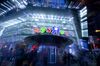 Pedestrians pass in front of Toy "R" Us Inc.'s flagship store at Times Square in New York, U.S.