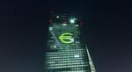 The European Central Bank's Headquarters Illuminated During Luminale Light Festival