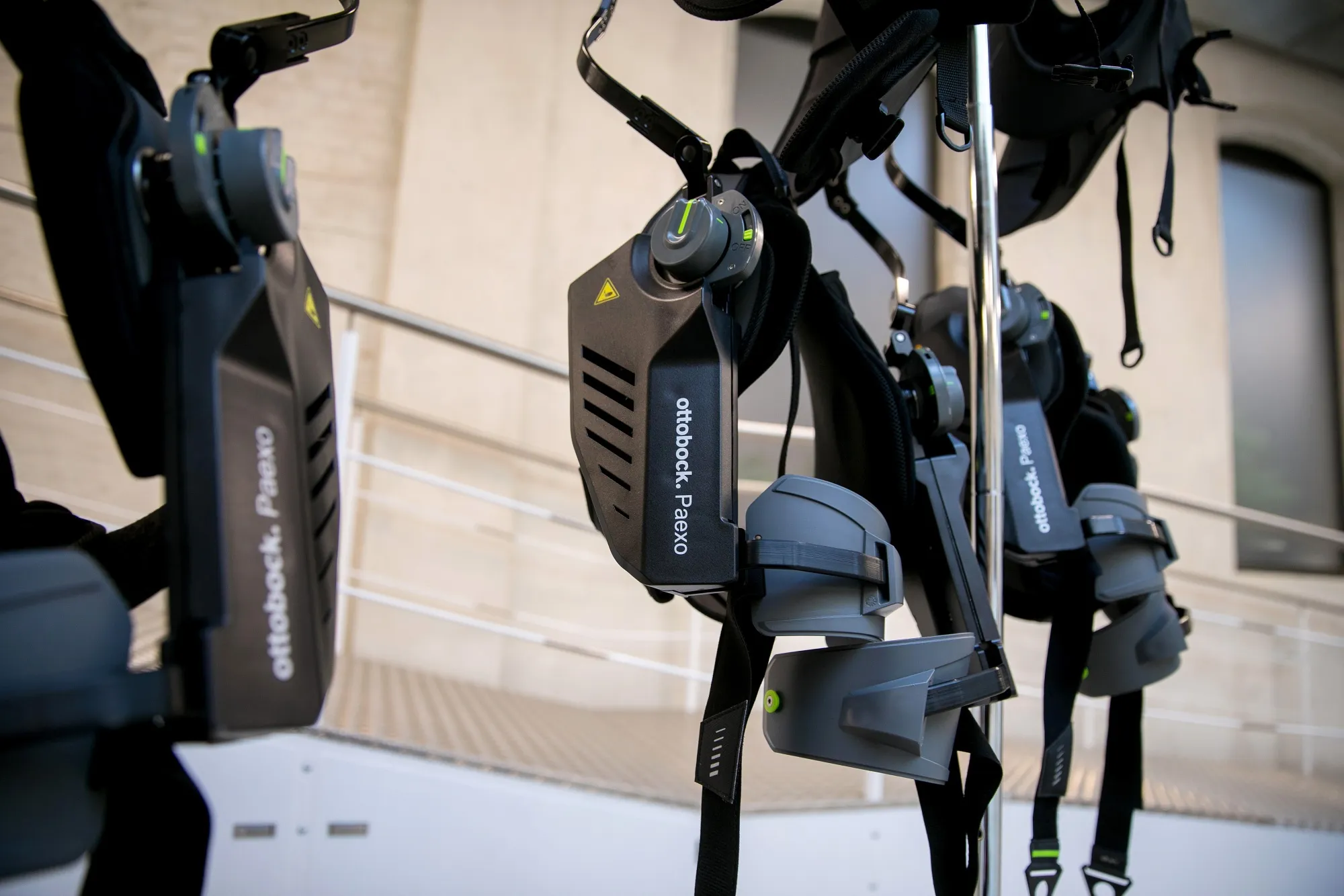 An Ottobock exoskeleton device.
