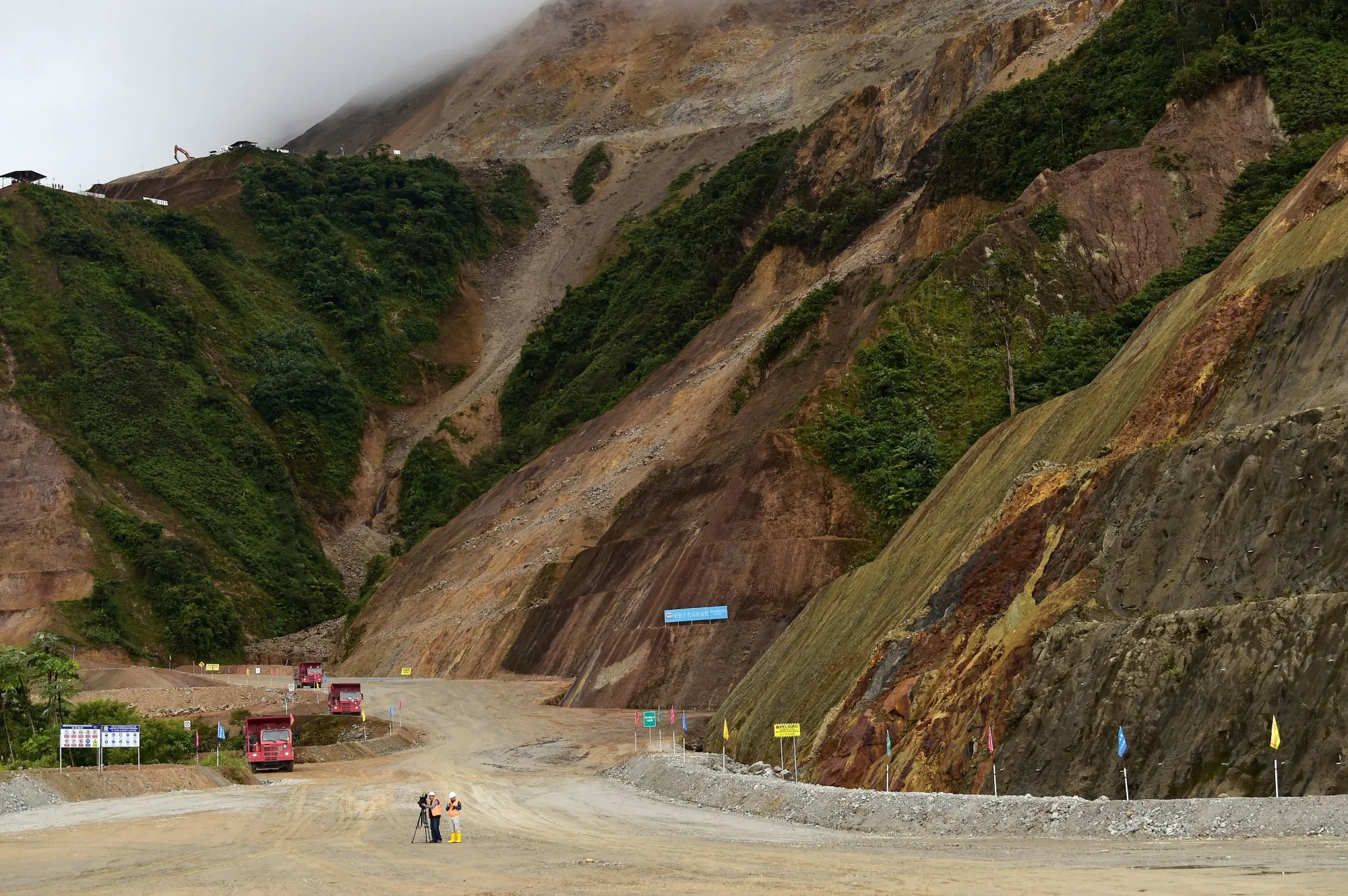 The Mirador mine&nbsp;in Tundayme, Ecuador.