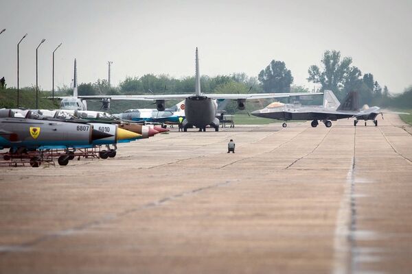 Mihail Kogalniceanu air base in Romania.
