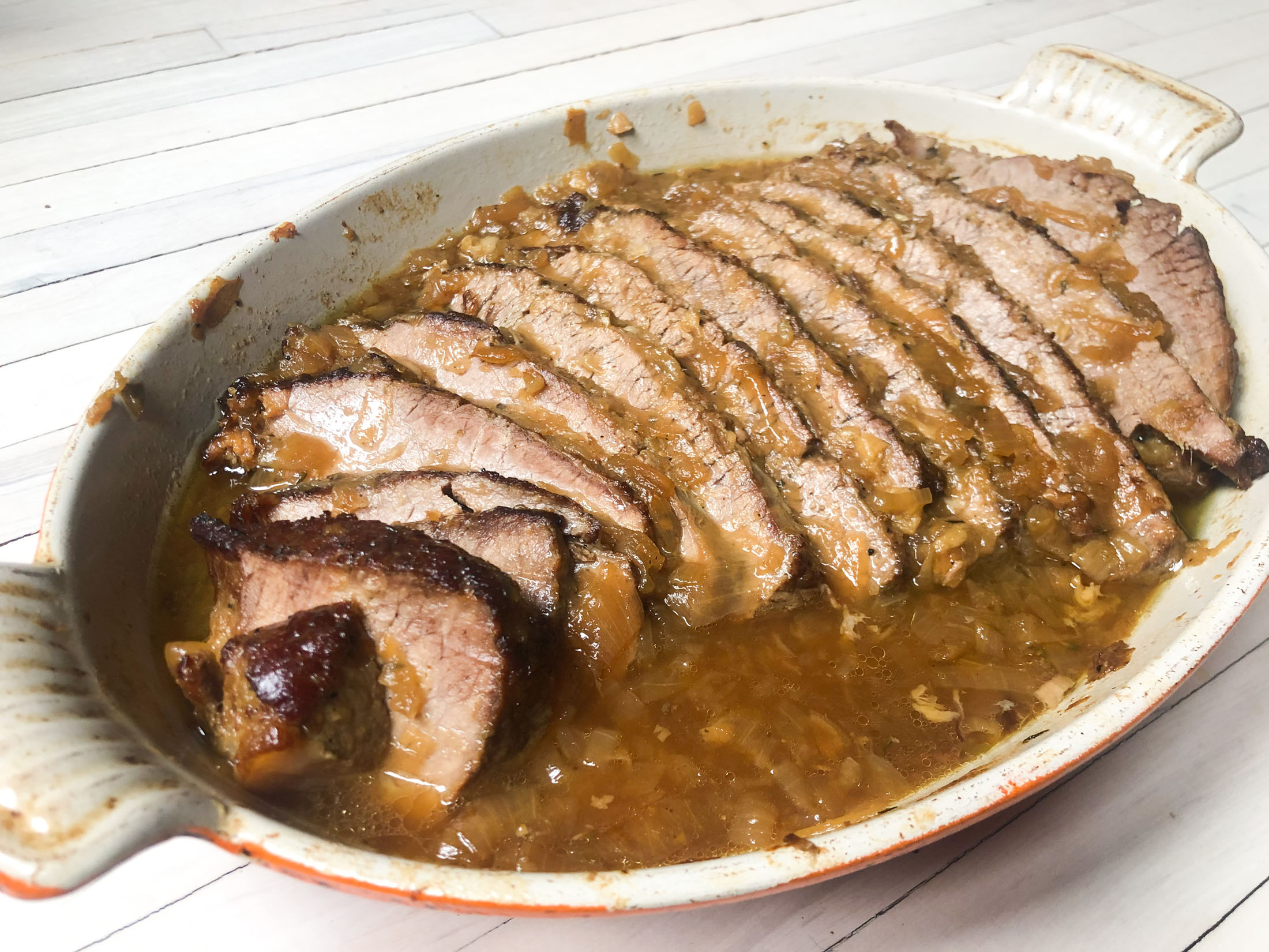 related Give Brisket the French onion juice treatment for Easter Decadent