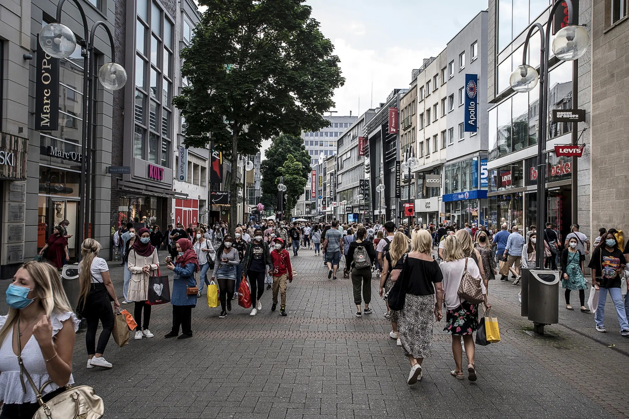 Consumer Economy With Germany Looking To End Compulsory Mask Wearing 