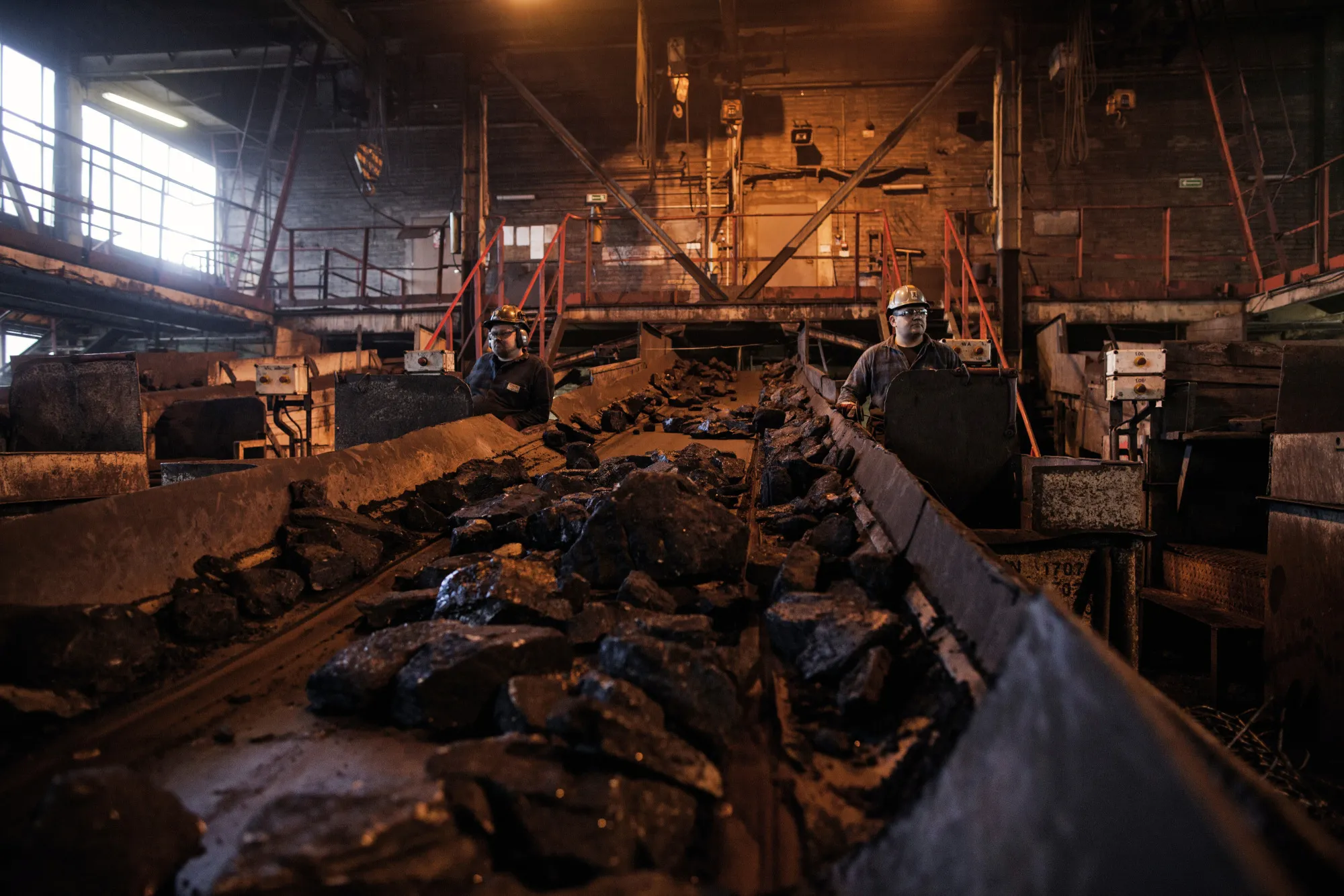 A coking coal processing facility operated by JSW, in Pawlowice, Poland.