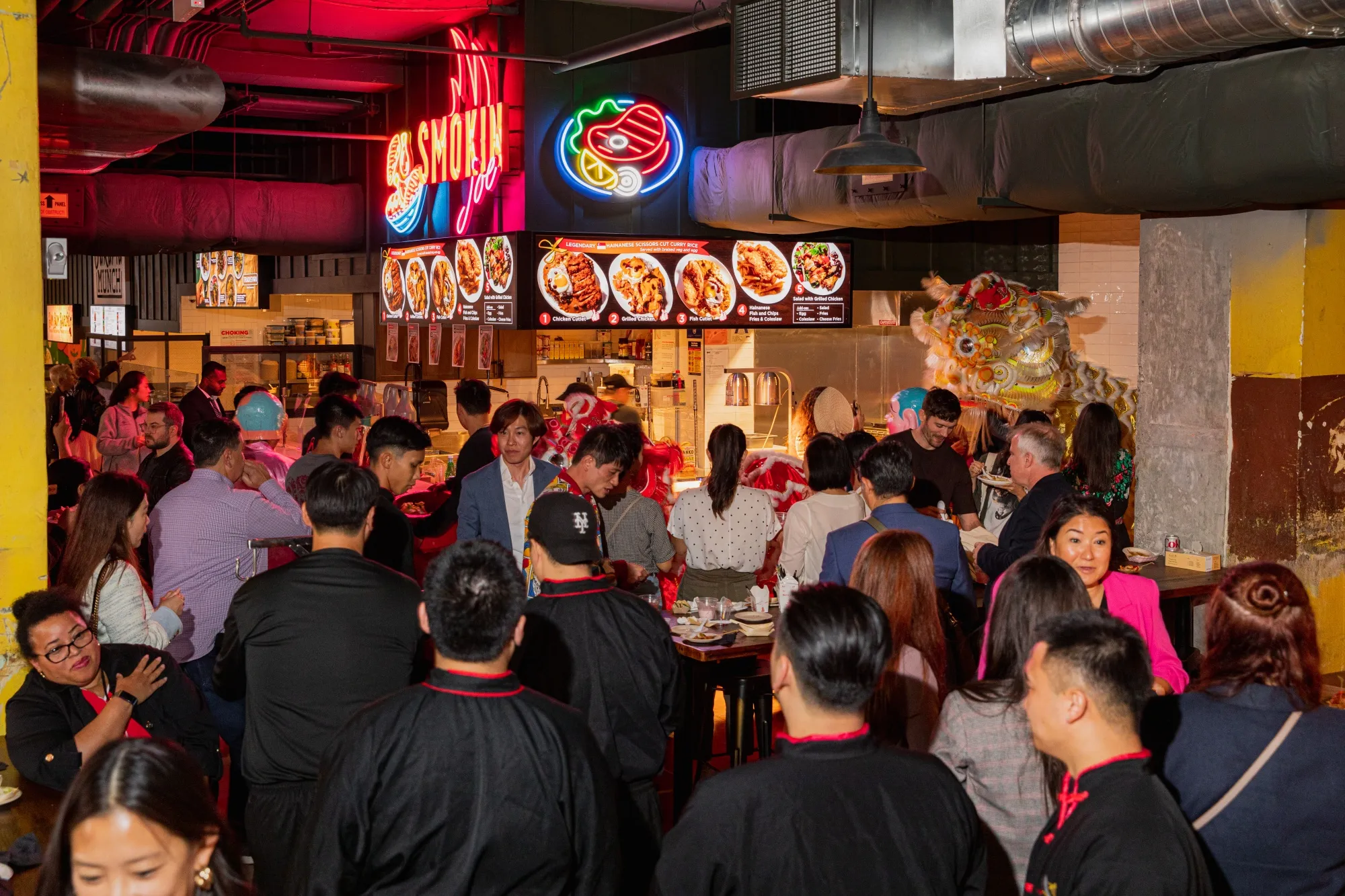 Urban Hawker officially opens in New York.