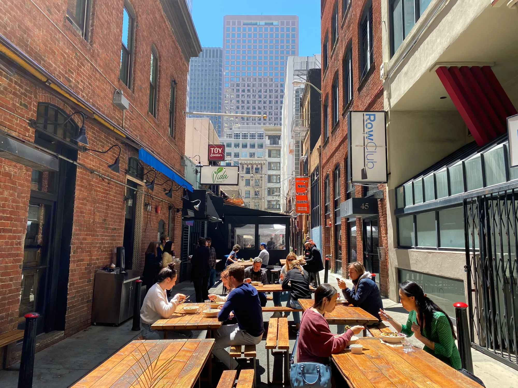 By activating its streets and restricting vehicle access, the Downtown San Francisco Partnership hopes to bring more people back downtown.
