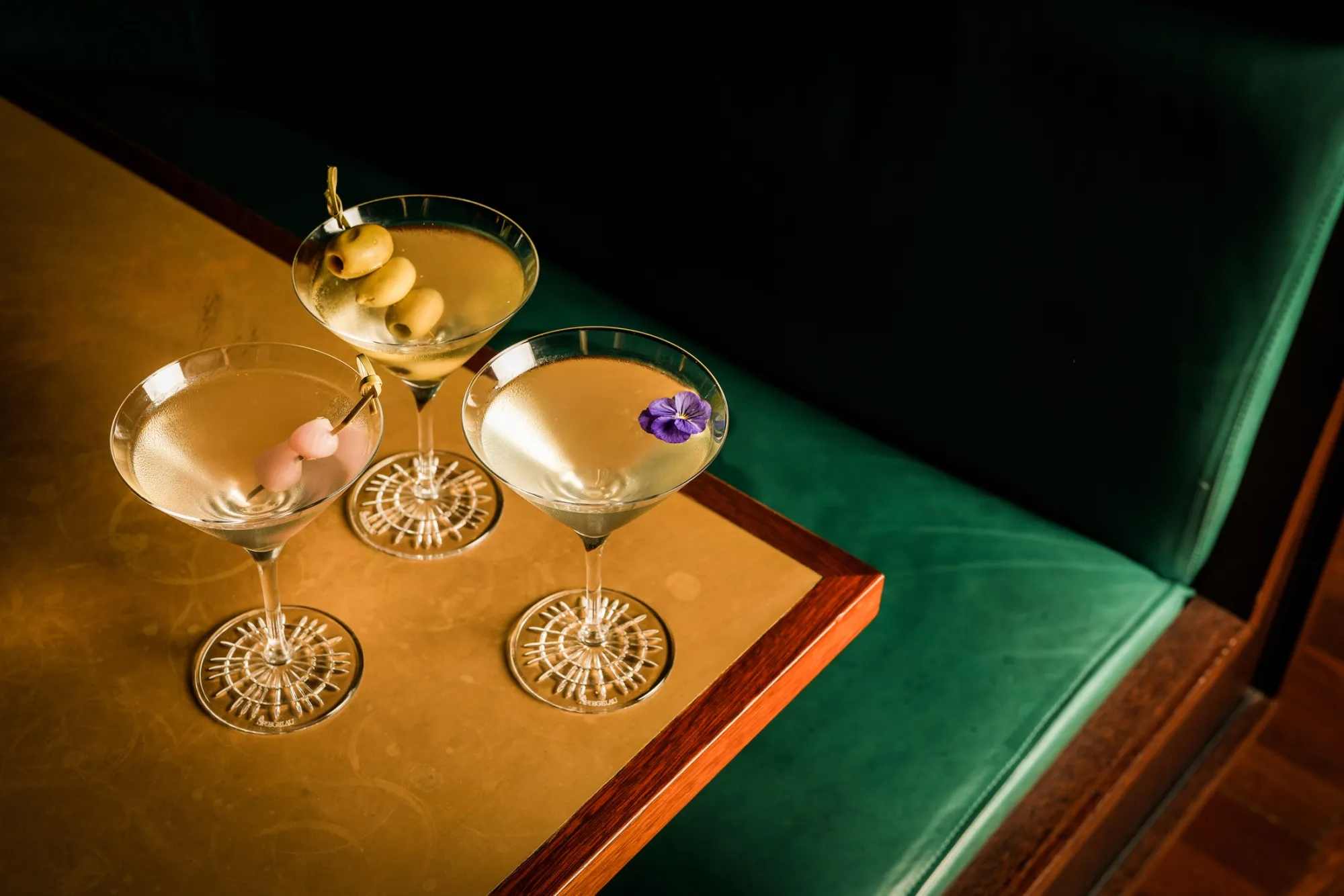 Icy cold martinis, a hot order at the UK-based steakhouse group Hawksmoor.