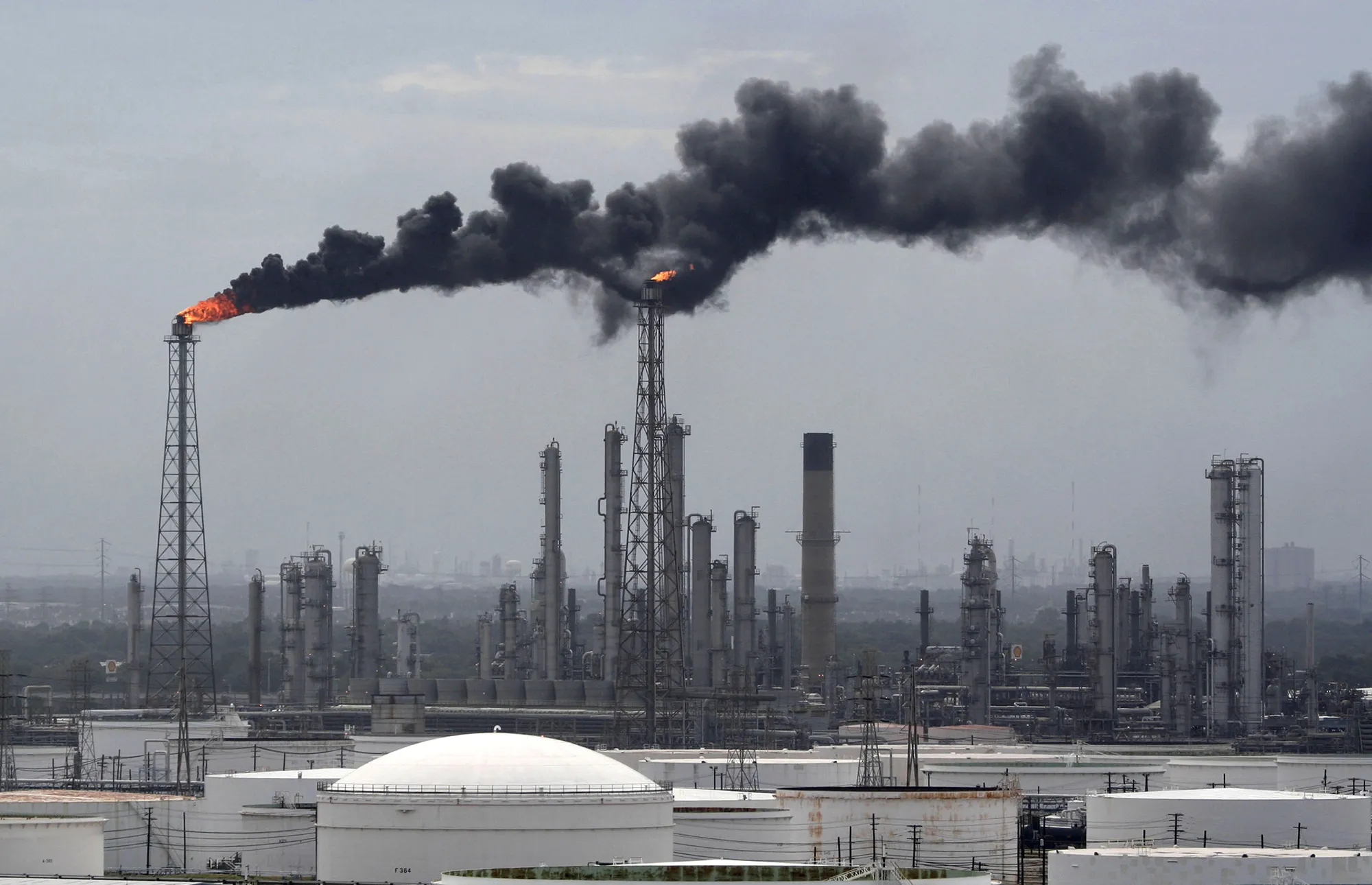 The Deer Park Refinery&nbsp;in Deer Park, Texas.