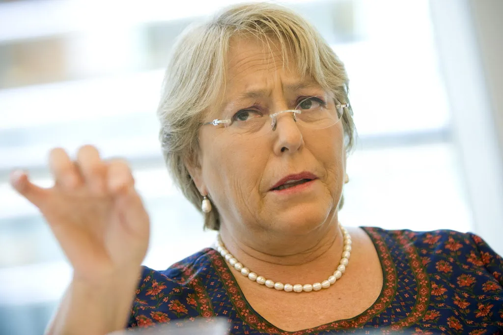 Chilean President Michelle Bachelet, a leftist who gets it right. Photographer: Scott Eells/Bloomberg