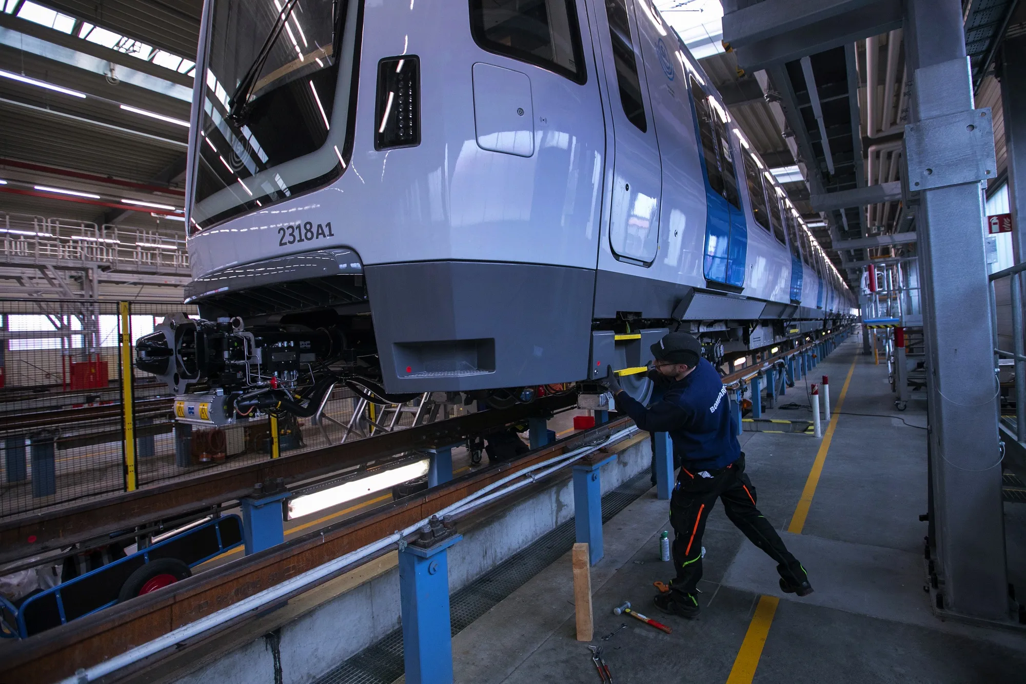 Bombardier Inc. Train Assembly With Alstom SA Takeover On Track 