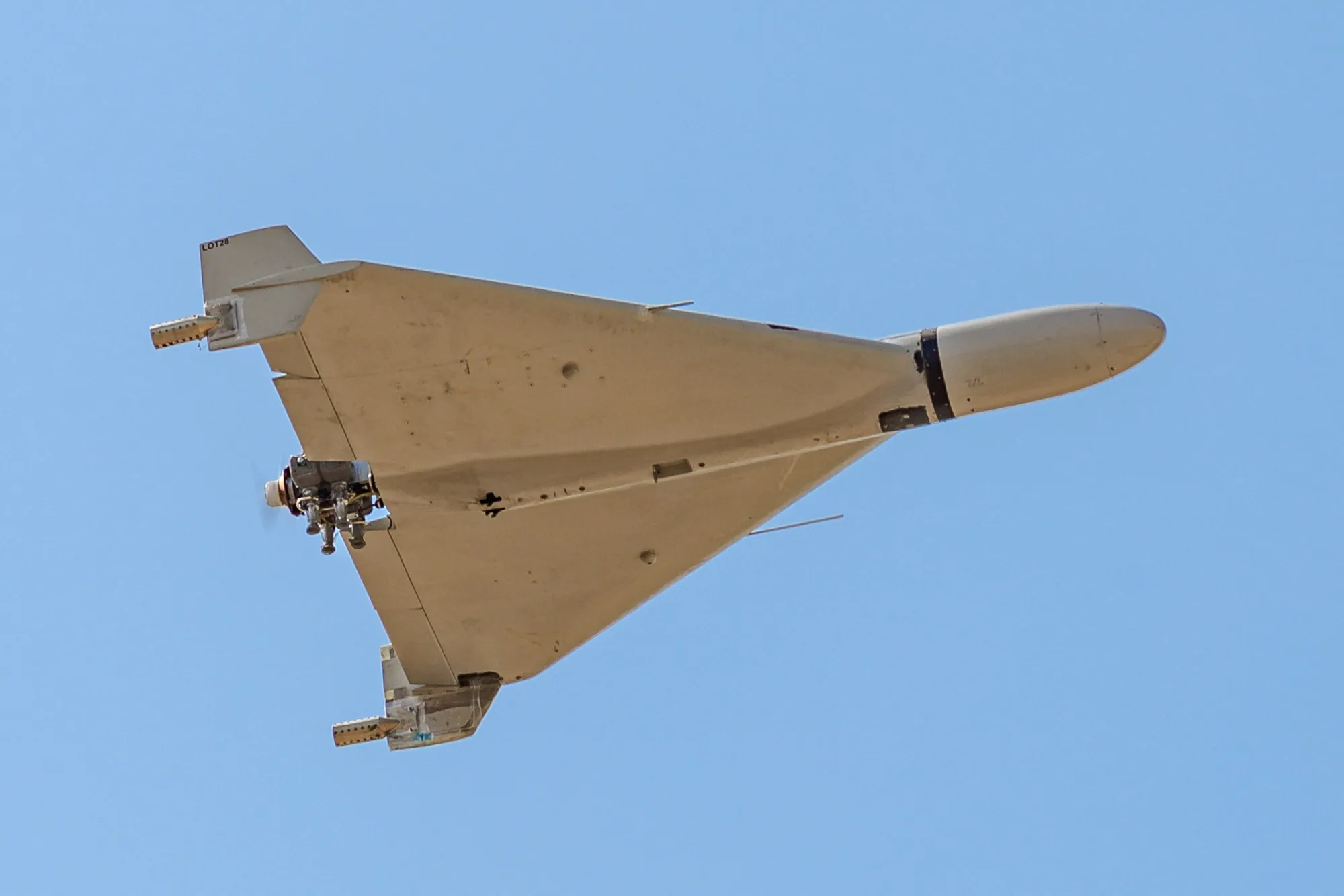 An Iranian-made Shahed drone.