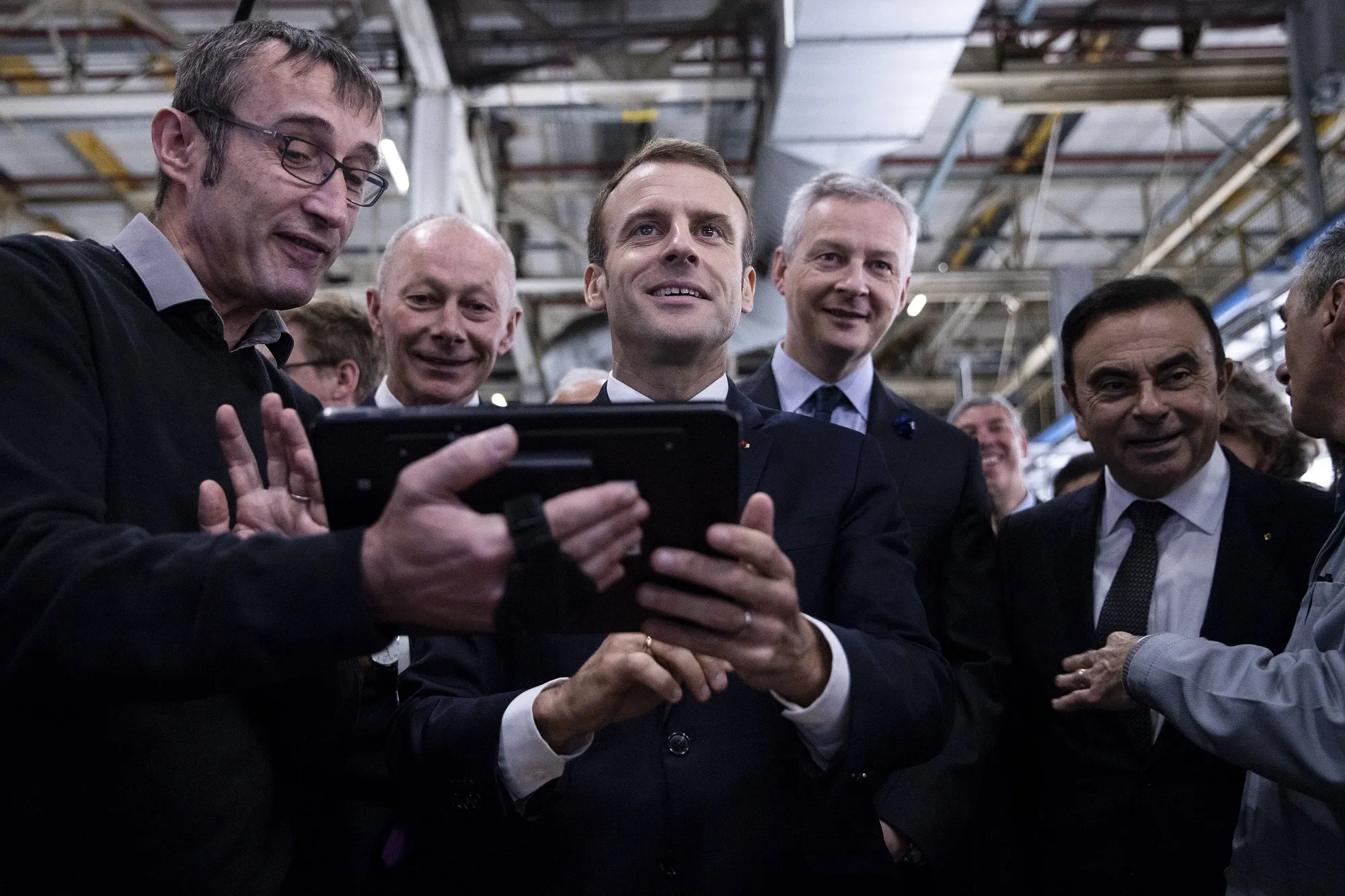 Emmanuel Macron is starting to plan for a new era at Renault.
