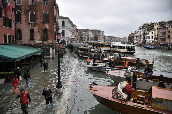 Venice Declares State of Emergency After Near-Record Tide and Floods
